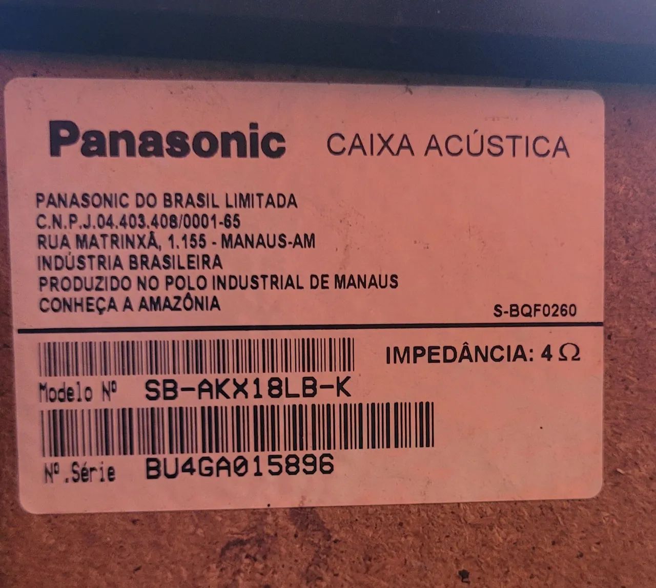 3 CAIXAS DE SOM PANASONIC. - Foto 5