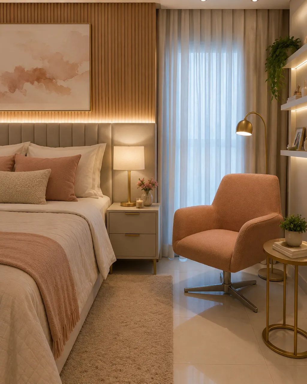 Poltrona rosa bebê  - Foto 2