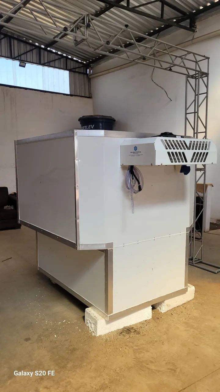 Baú refrigerado com equipamento 100% elétrico para fiat strada e saveiro.  - Foto 3