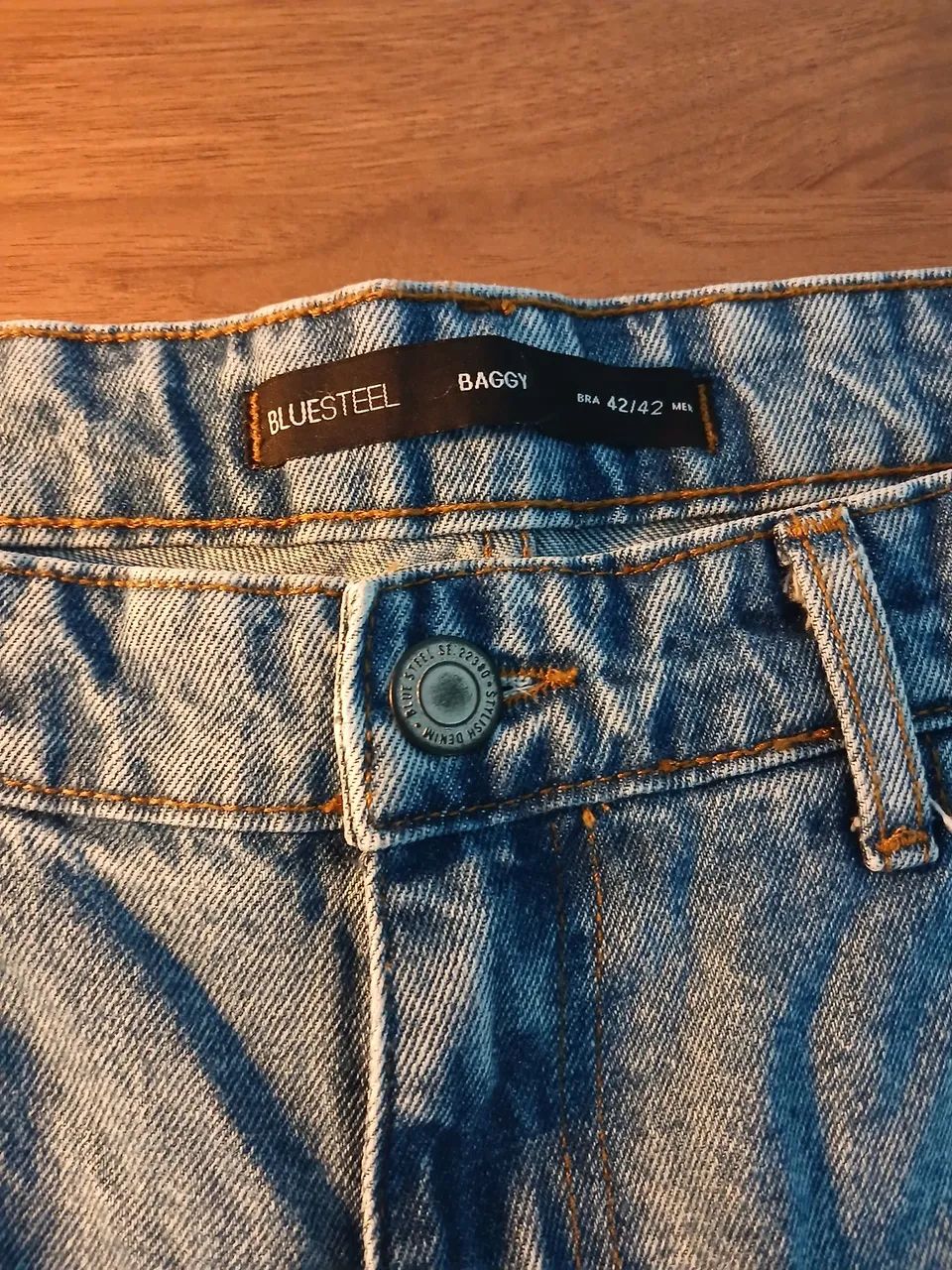 Calça Baggy, Tamanho 42. - Foto 3