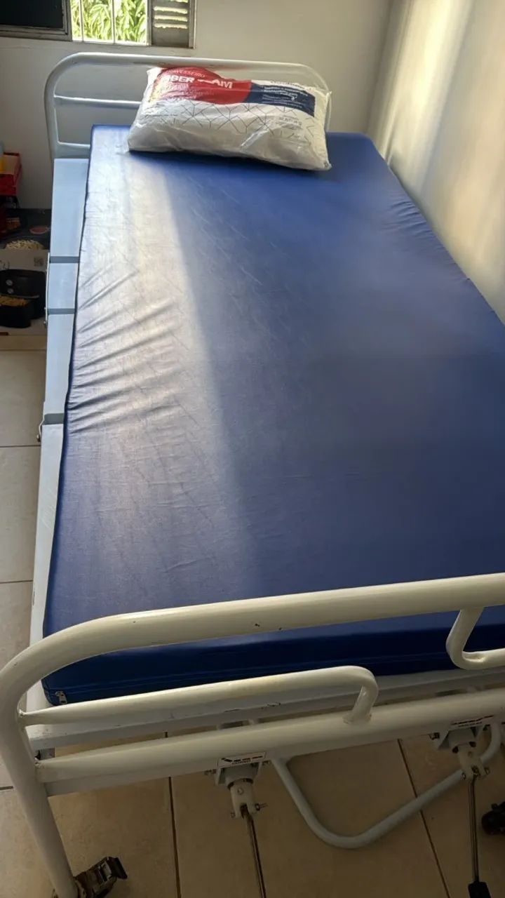 Cama Hospitalar Completa Facilite os Cuidados Sem Esforço - Foto 3