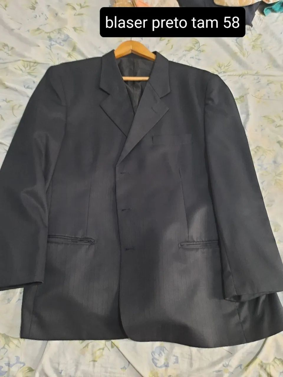 Blaser masculino Plus size tam 58