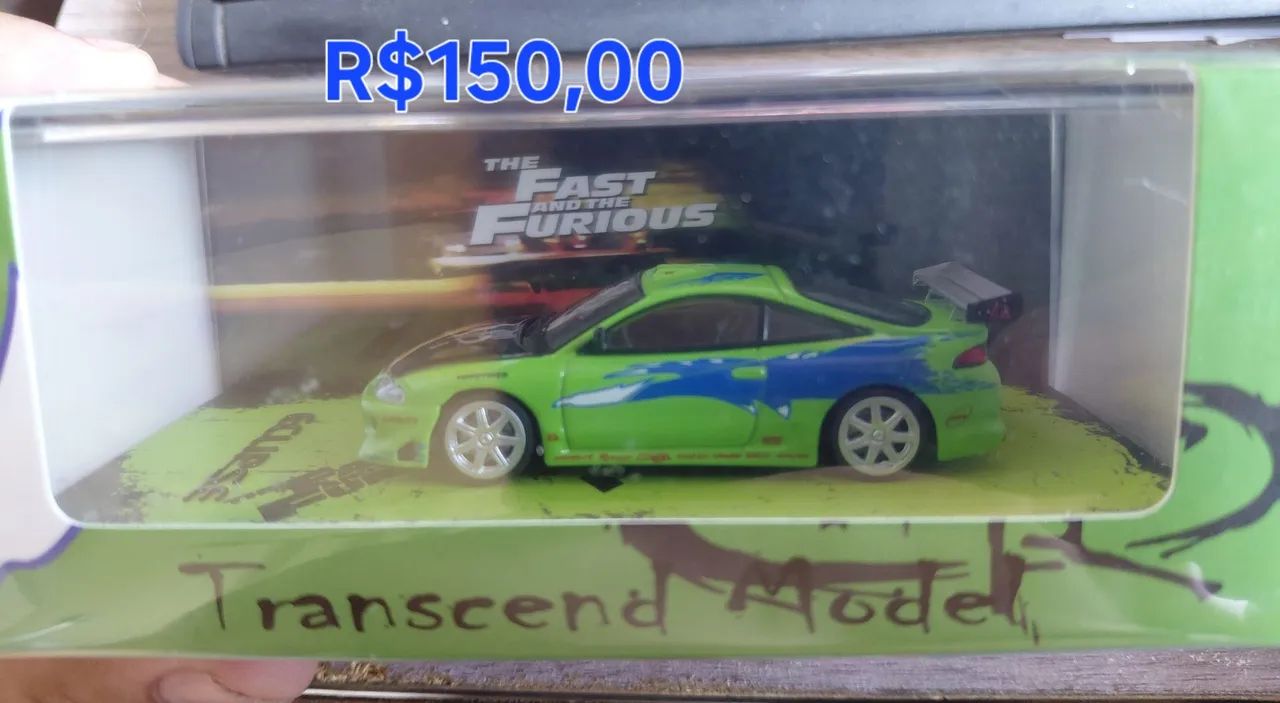 Mitsubishi Eclipse Velozes e Furiosos 1:64