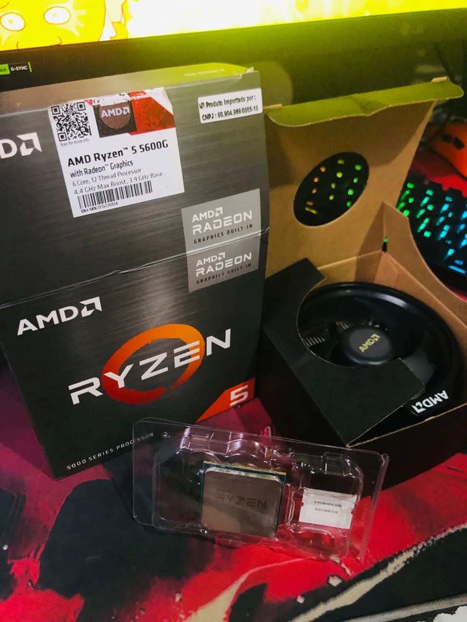Ryzen 5 5600g NOVO  - Foto 3