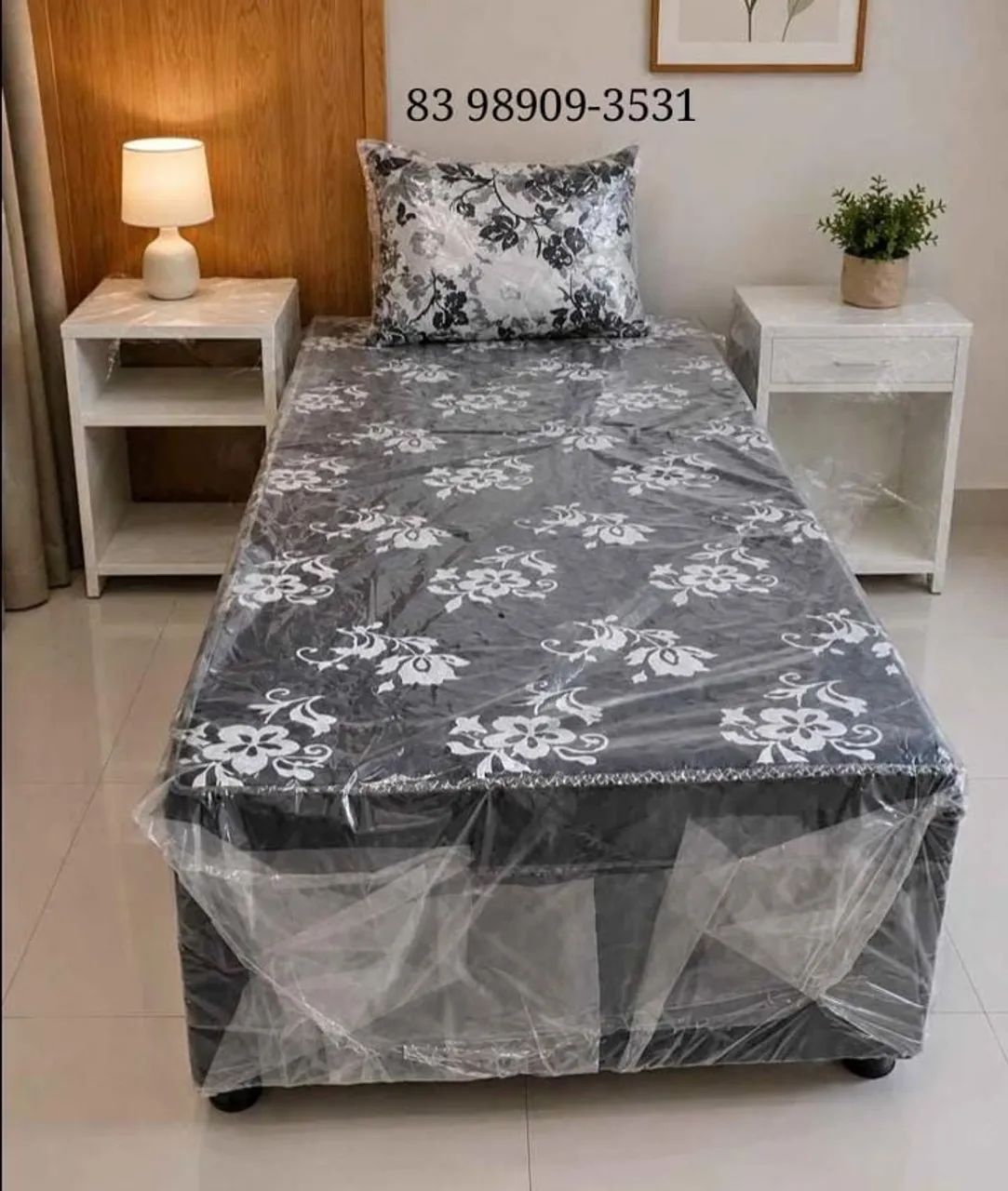 Cama box solteirão nova direto de fábrica.