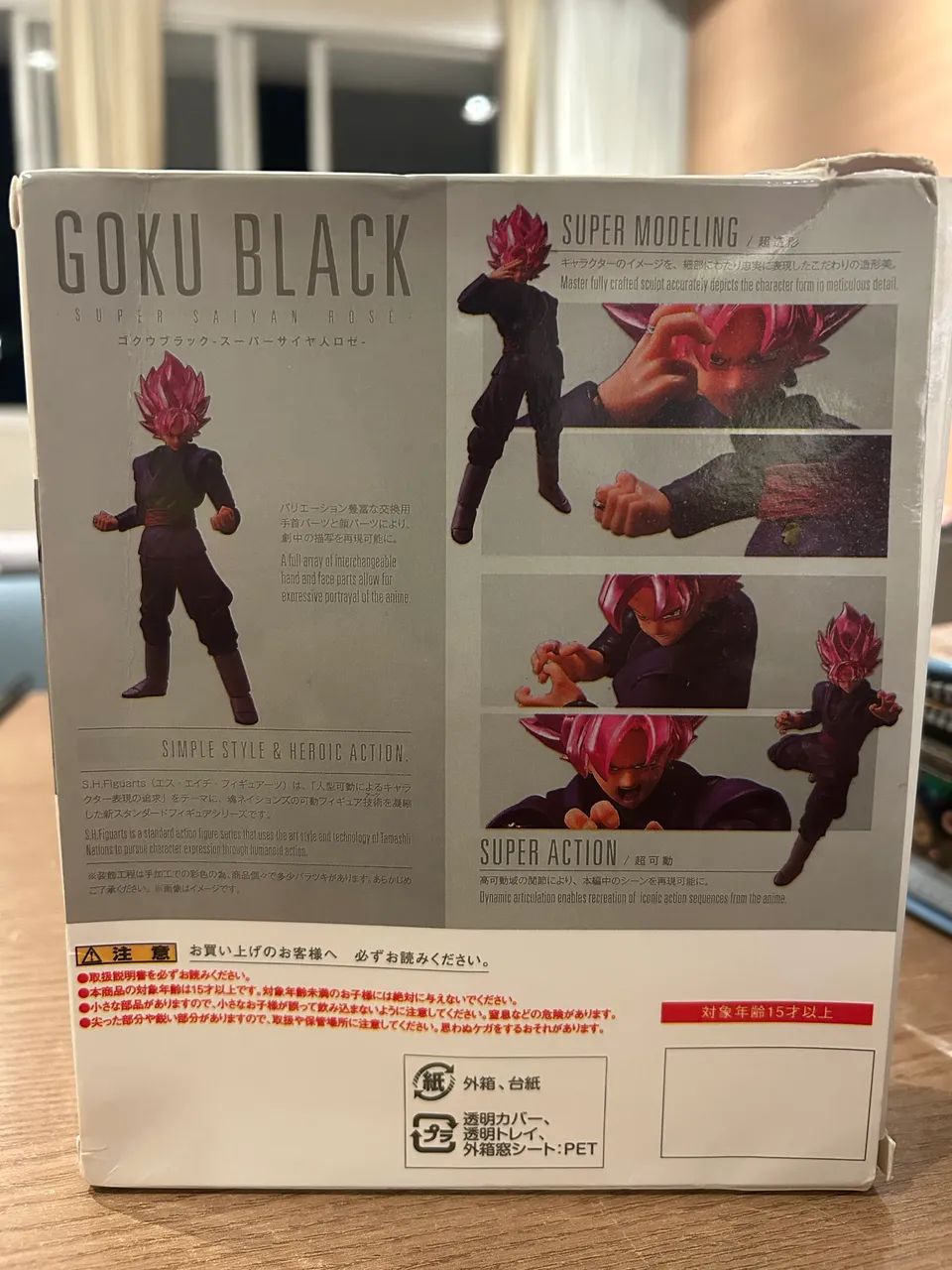 Replica Goku black super saiyajin rosé  - Foto 5