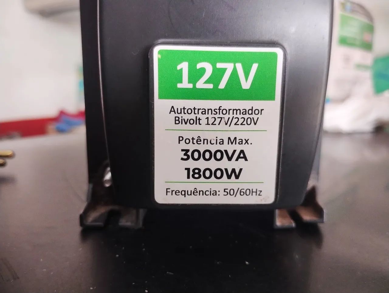 Auto transformador 110/220 bivolt semi-novo  - Foto 5