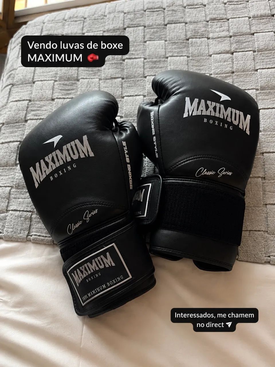 Luva boxe/ Muay Thai 