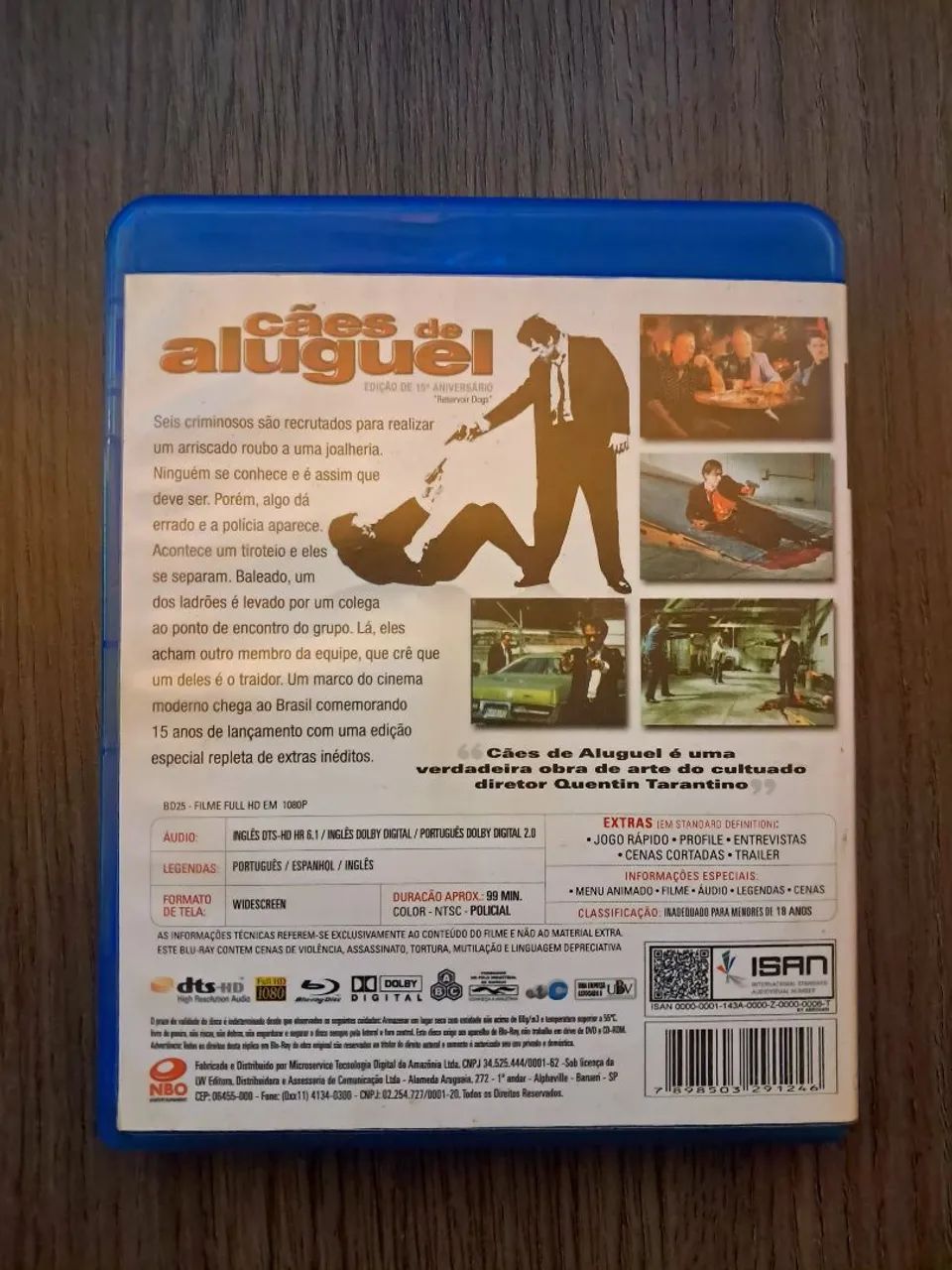 Blu-ray cães de aluguel  - Foto 2