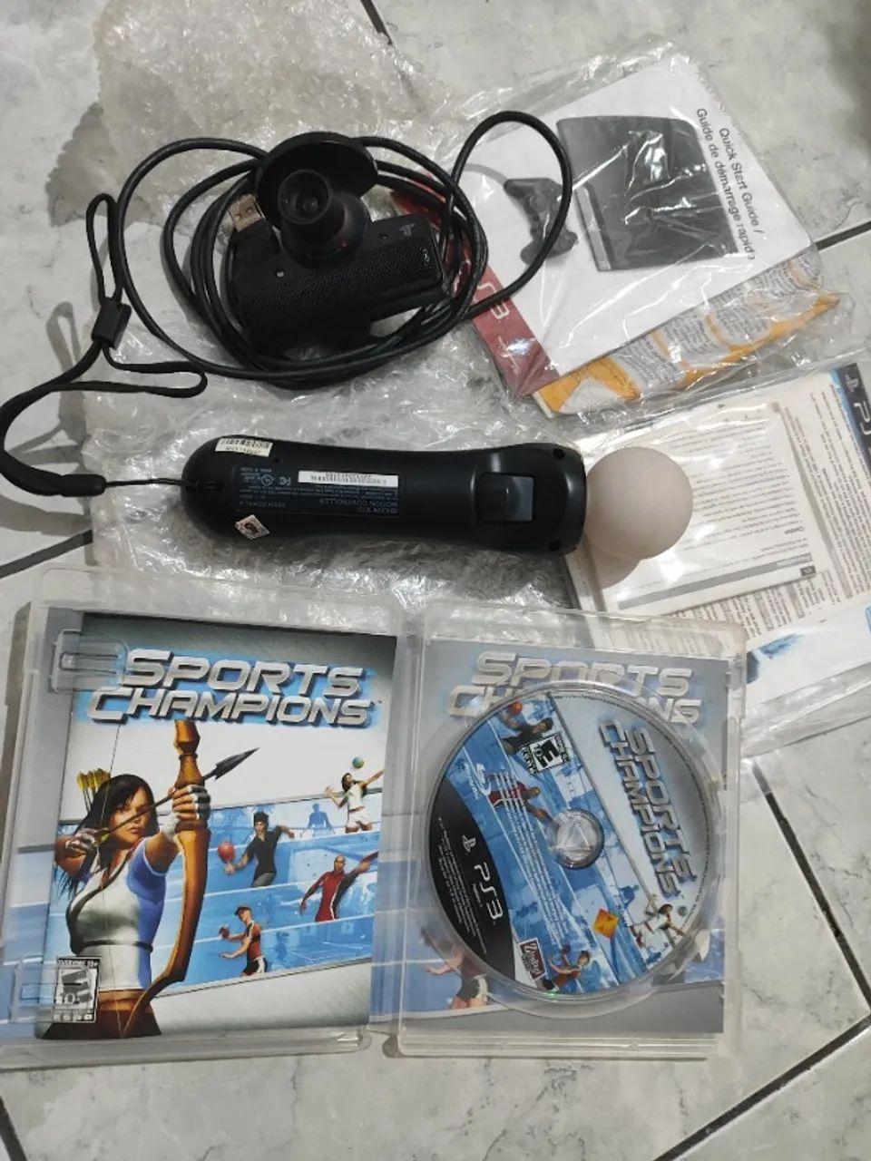 Playstation Move controle câmera e jogo