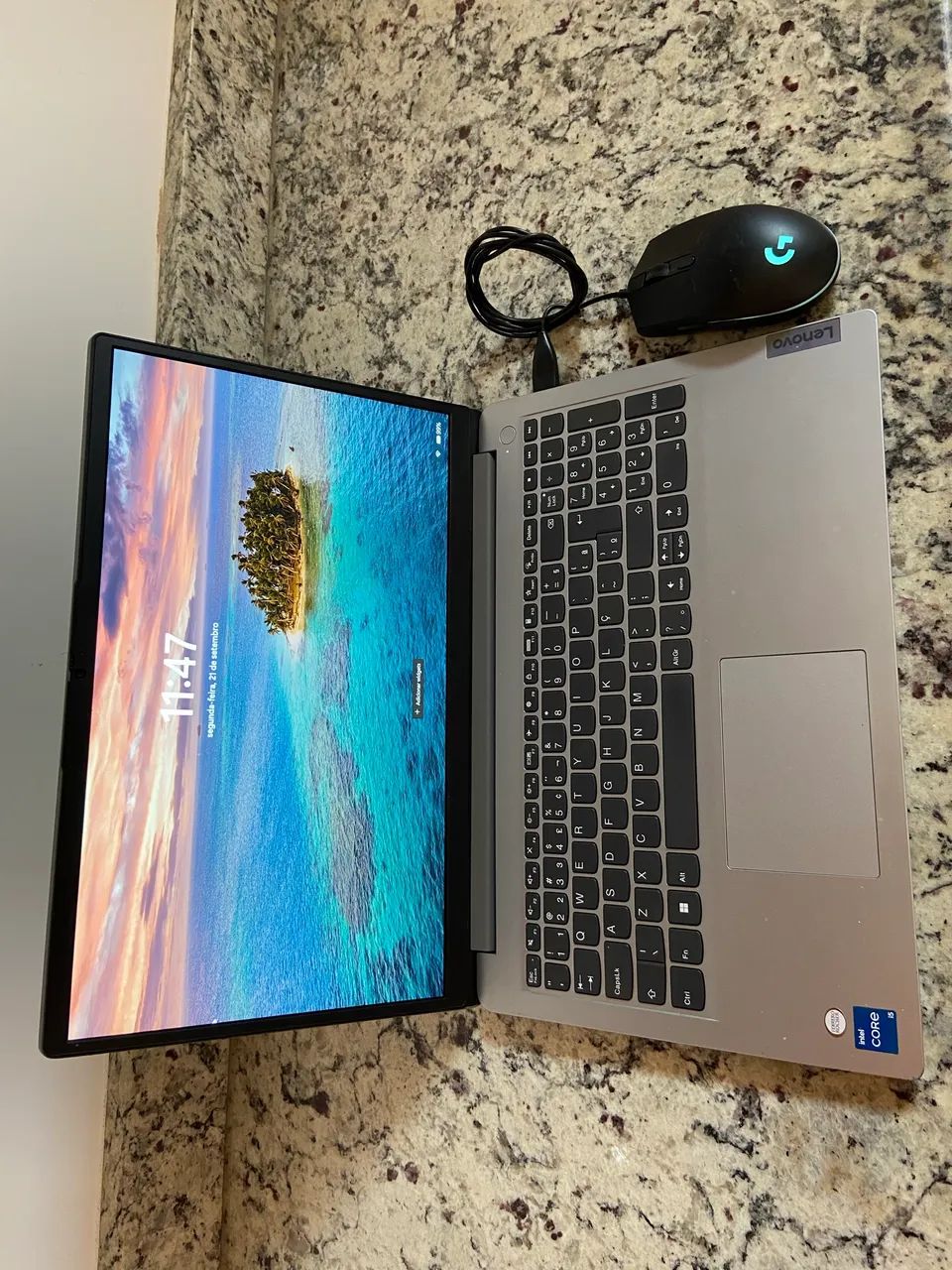 Notebook Lenovo IdeaPad 1i Intel i5 (12ª Ger) | 8GB RAM | SSD NVMe + Brinde Mouse - Foto 4