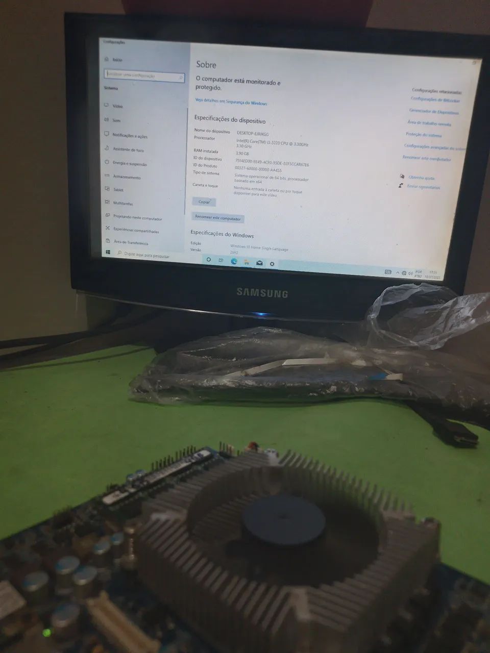 Placa mini pc i3-3°geração - Foto 4