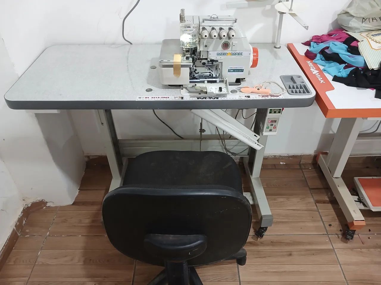 Máquina overlok ponto cadeia  - Foto 5