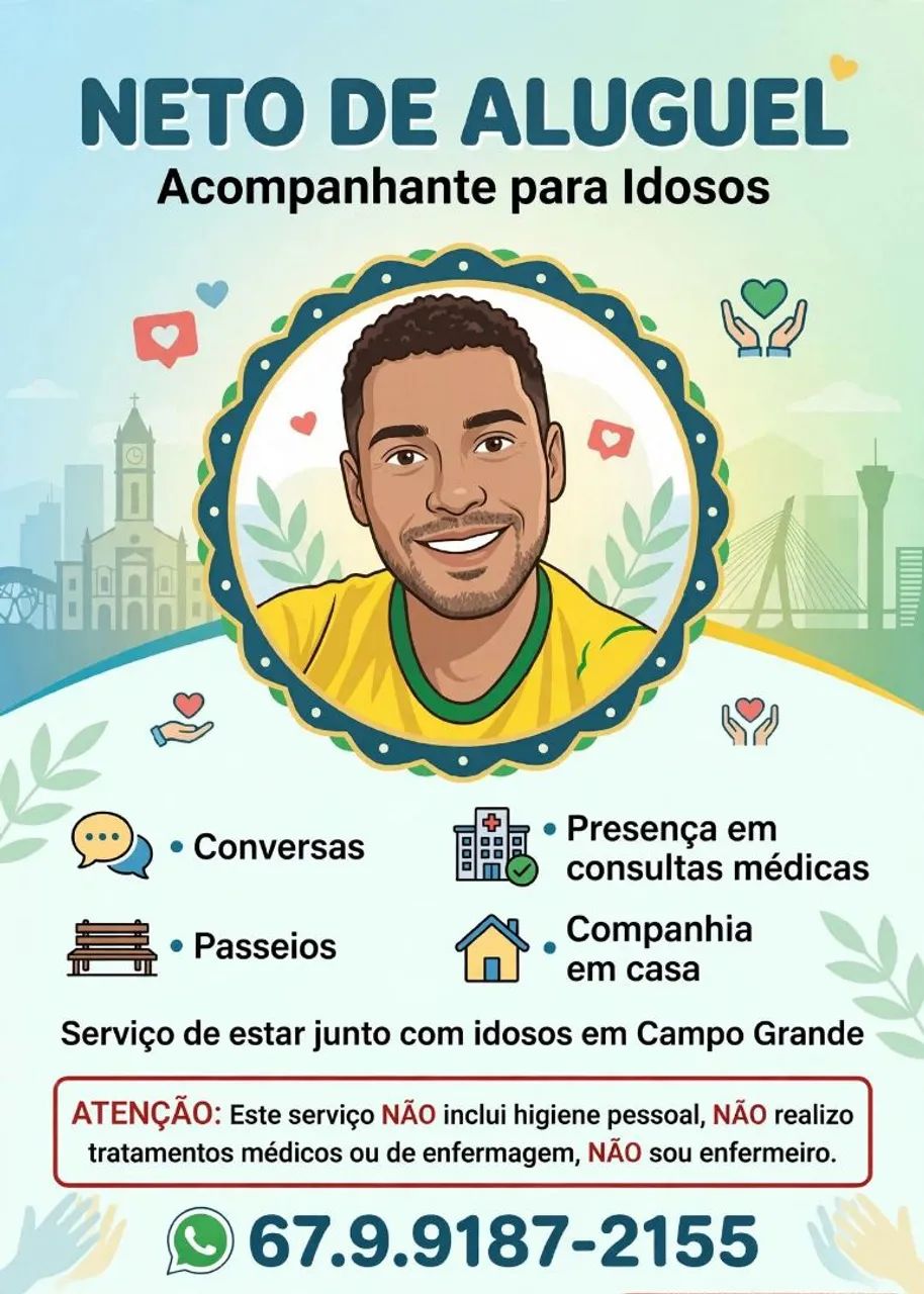 Cuidado / acompanhante de idosos 