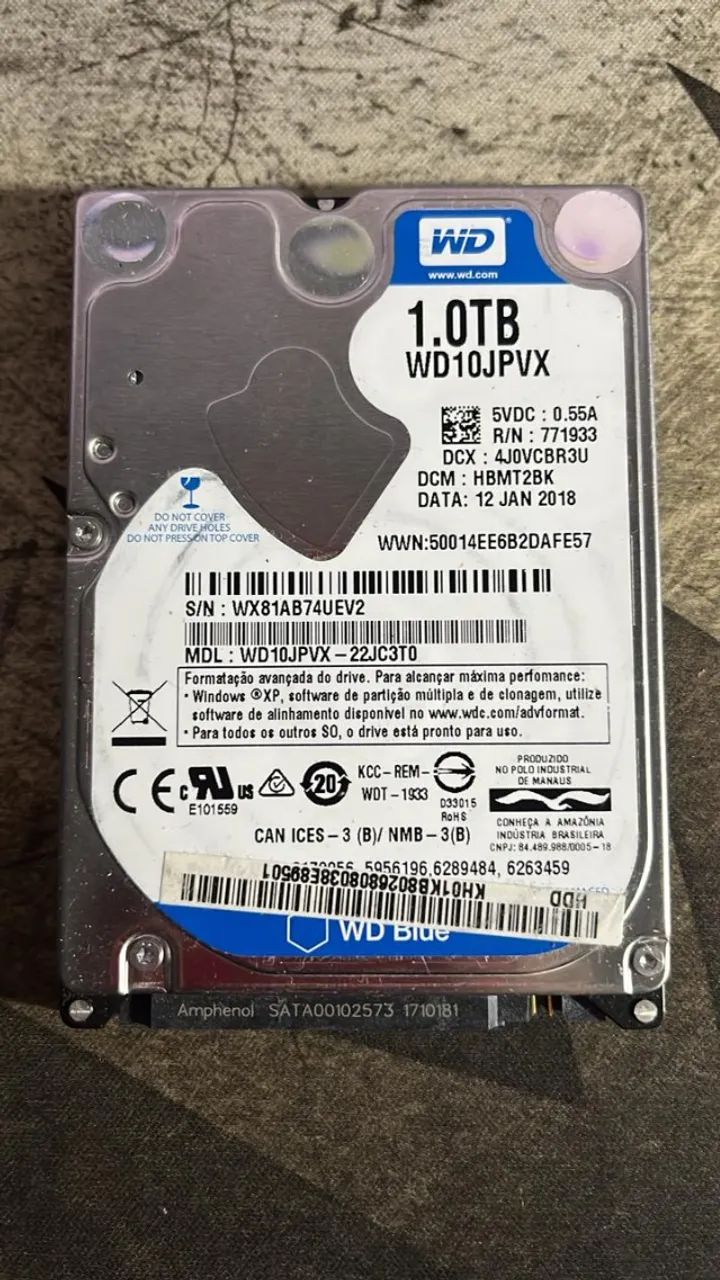 WD HD 1 TB