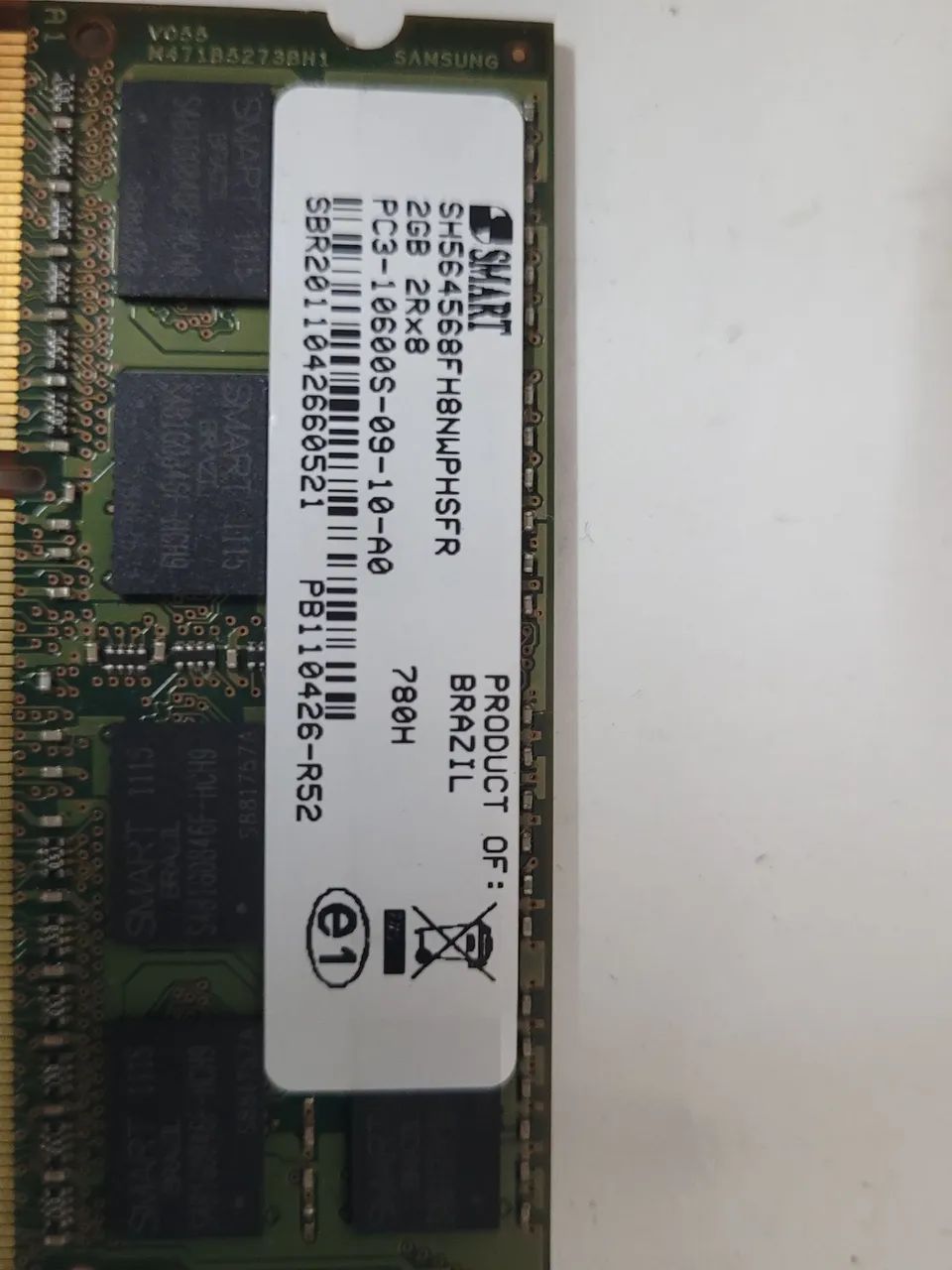 Kit 2 memorias de 2gb ddr3 notebook - Foto 2