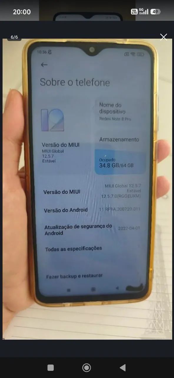 Redmi not 8 pro