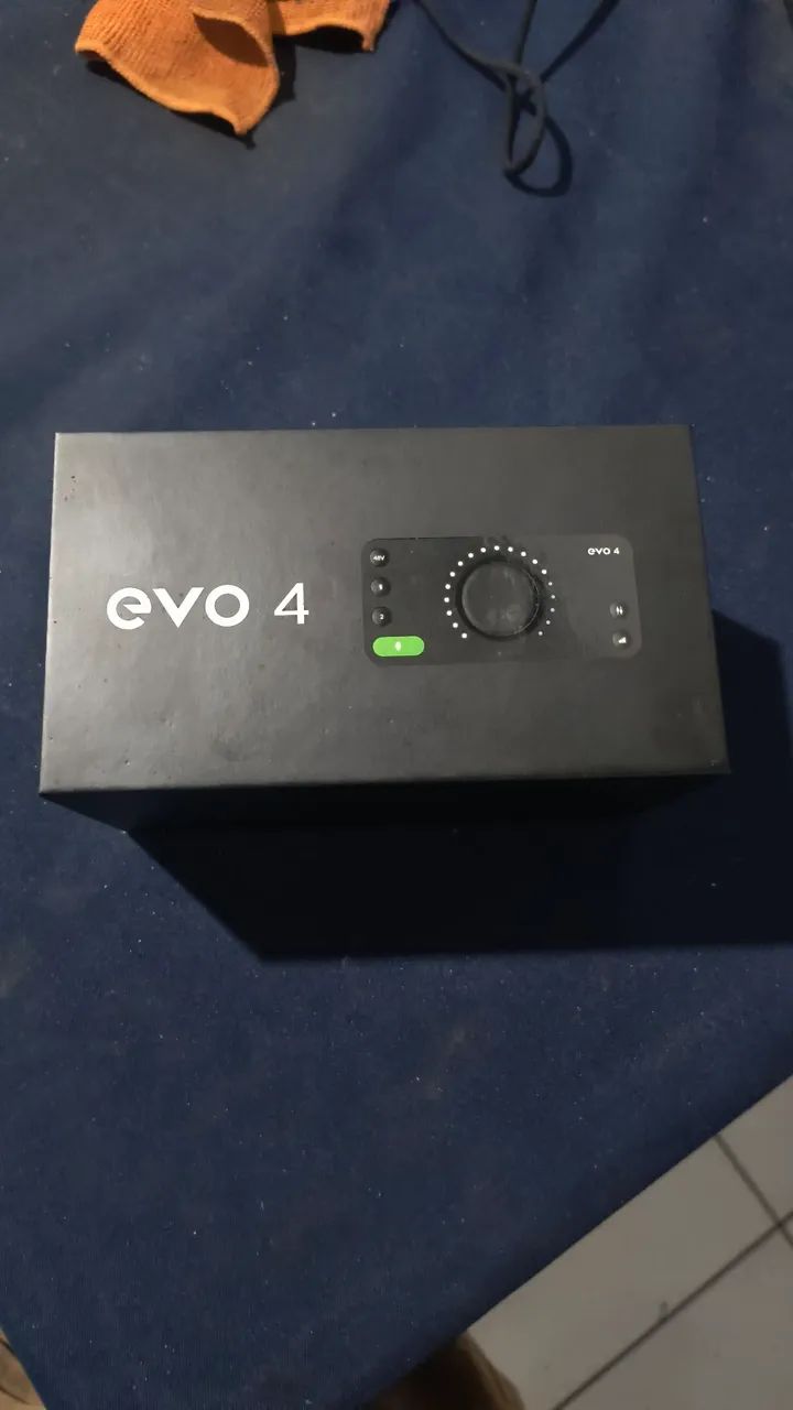 Interface De Audio Audient EVO 4 Seminova com Nota Fiscal.
