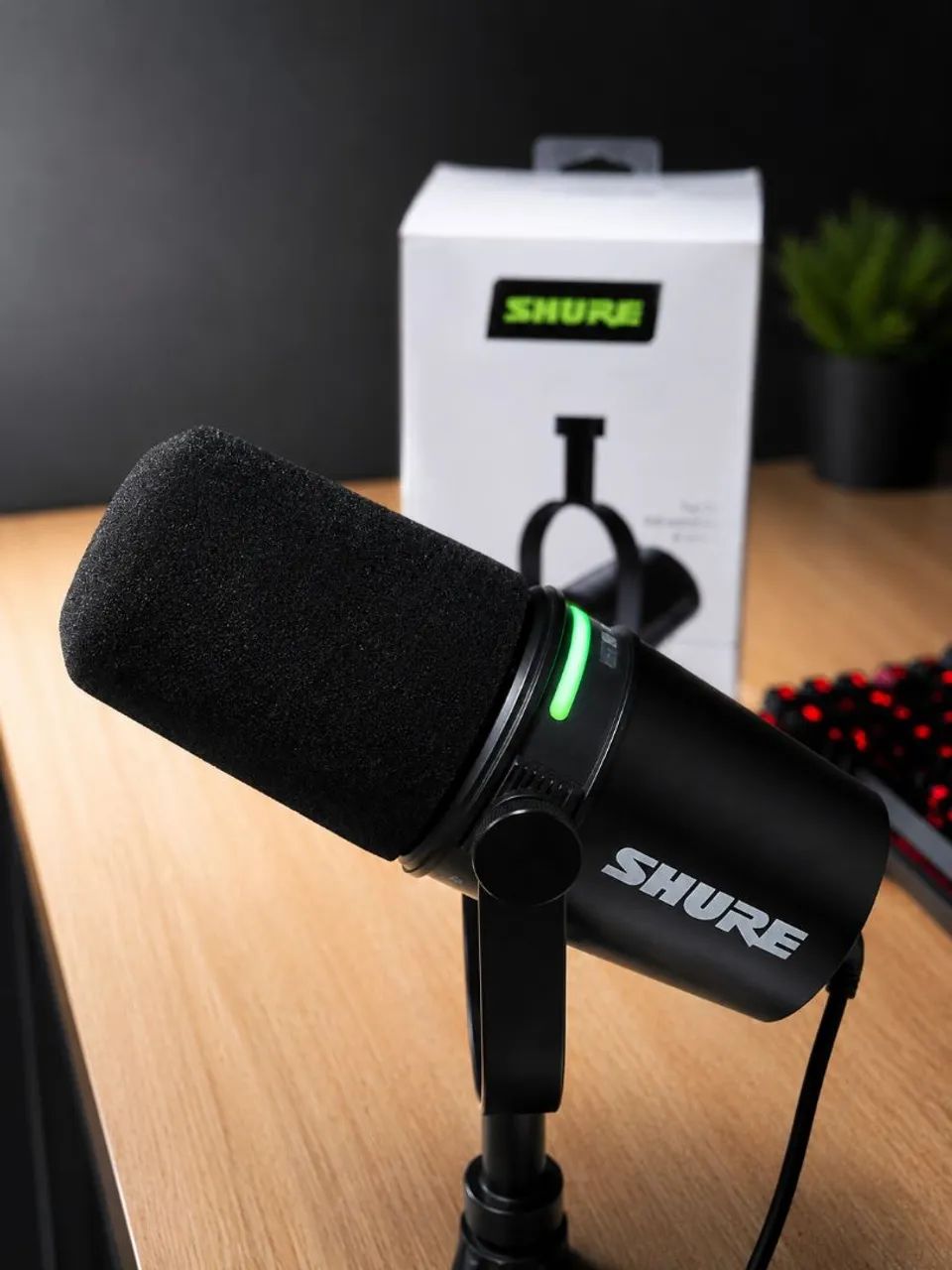 Microphone shure mv7+