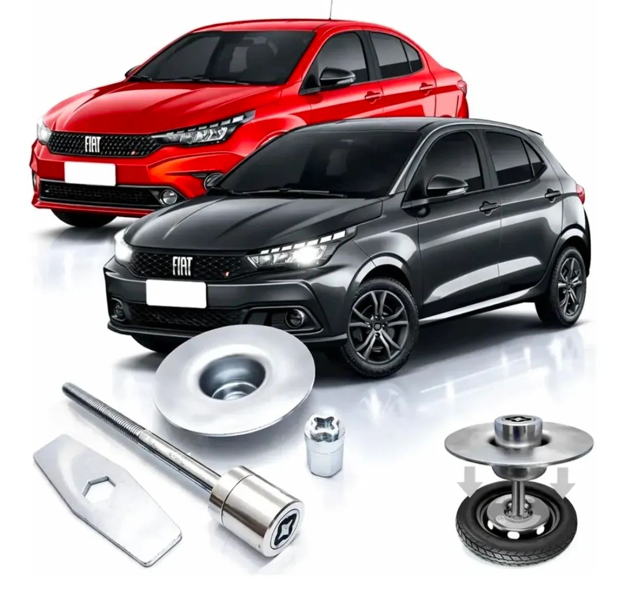Kit Antifurto Estepe FIAT