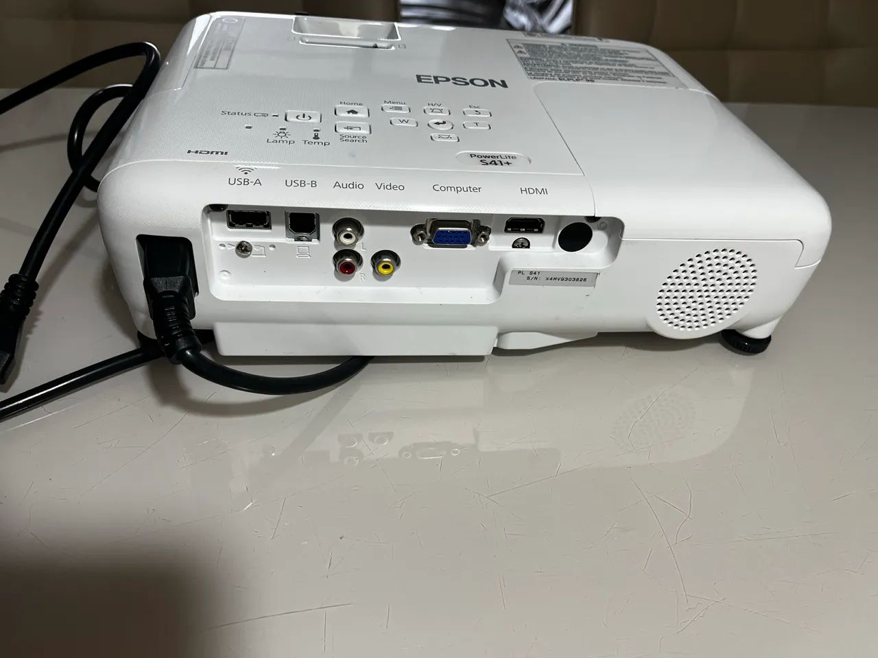 Projetor Epson PowerLite S41+ oferta imperdível  - Foto 4