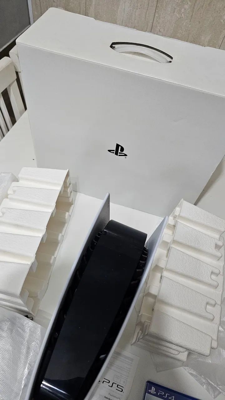 Ps5 completo com disco completo  - Foto 5
