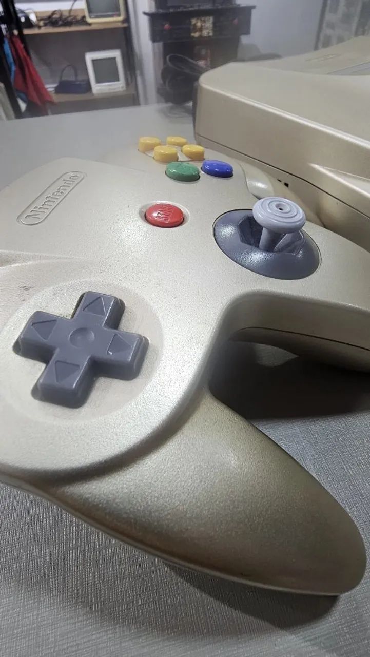 Nintendo 64 Dourado - Foto 4