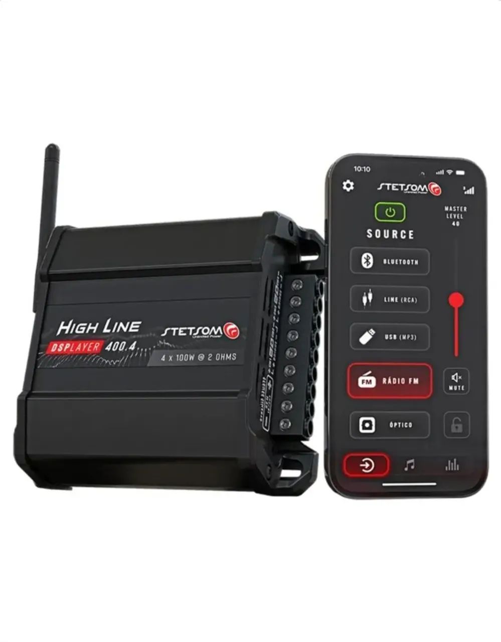 MÓDULO HL 400.4 DISPLAYER - 2 OHMS - Foto 4