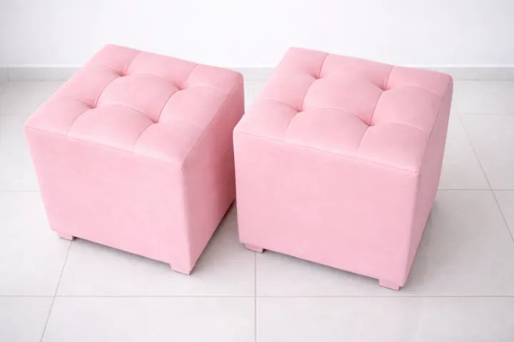 Puffs com design 35x35- FAZEMOS ENTREGAS!