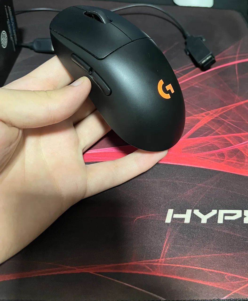 Logitech G Pro + mousepad hyperx fury S  - Foto 3
