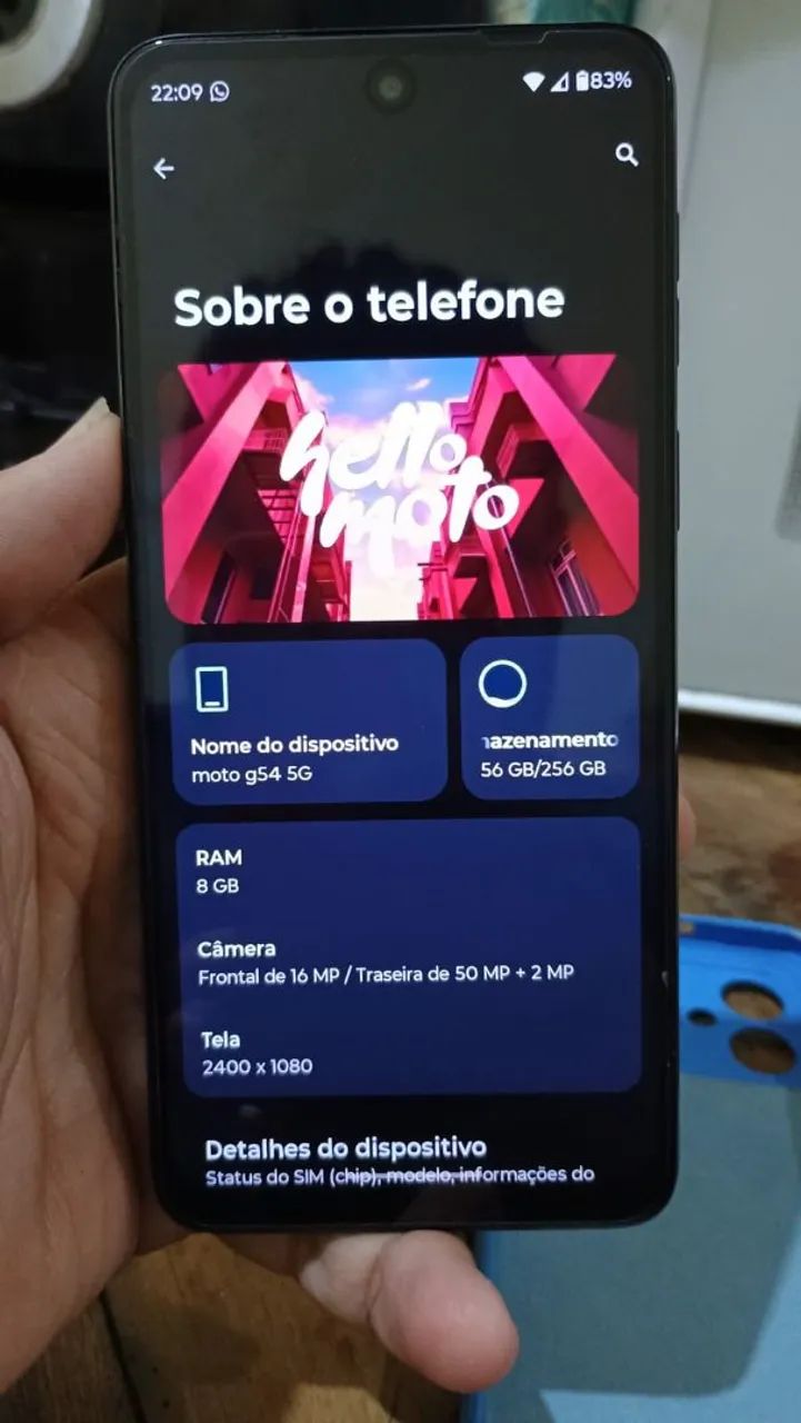 Moto G54 zero, estado de novo  - Foto 5