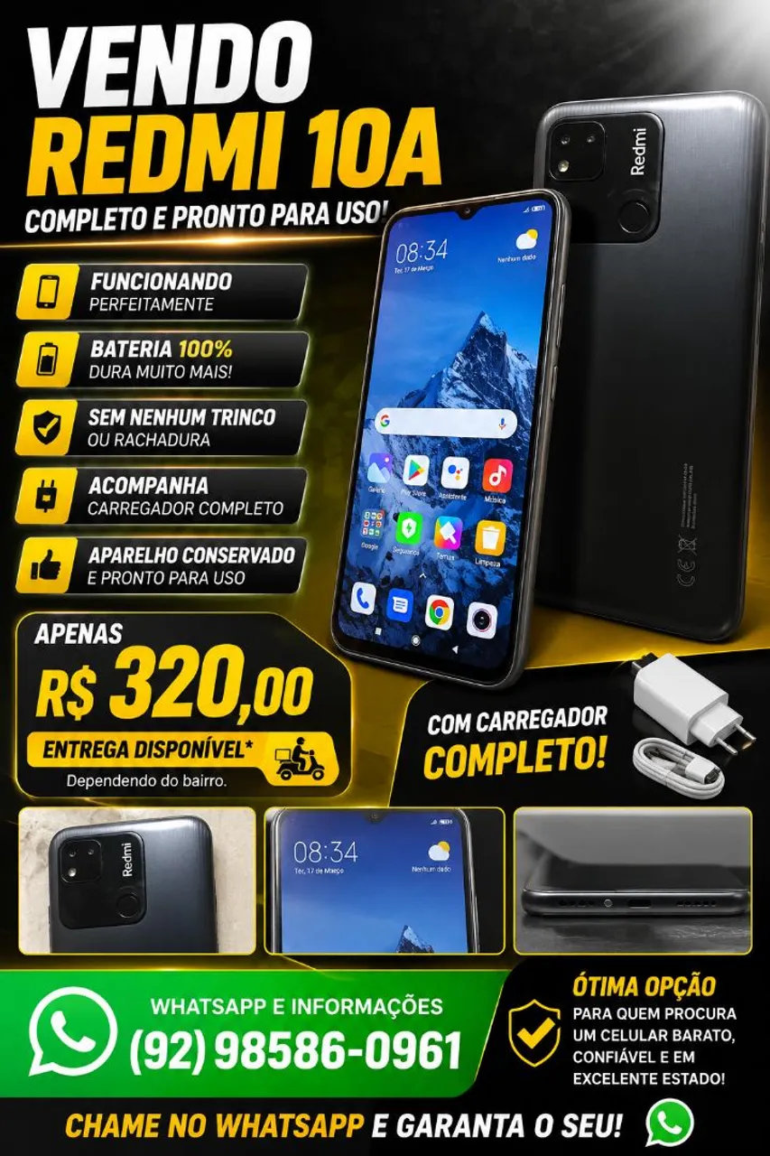 Celulares XIAOMI Usados, seminovos e Novos no Amazonas