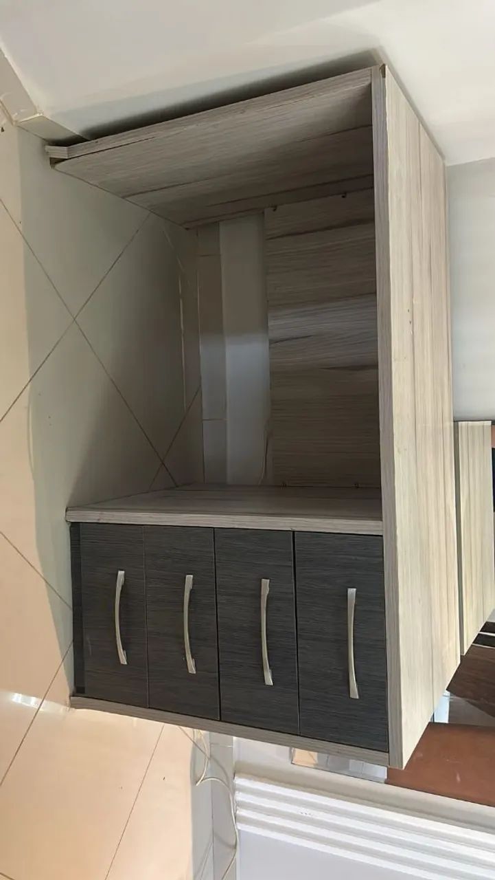 ESCRIVANINHA AMADEIRADA COM GAVETAS 100% MDF - Foto 3