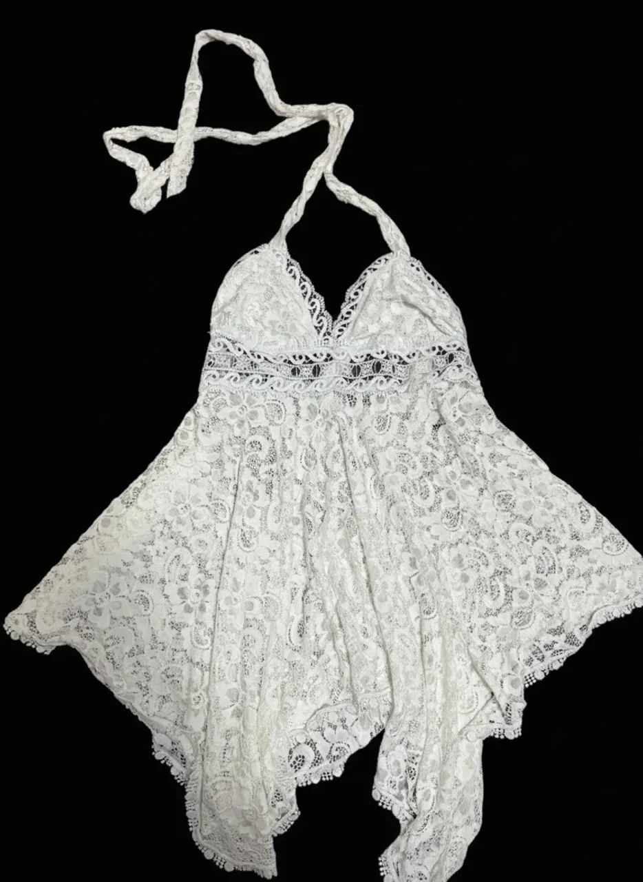 Batinha de renda- TAM P - Foto 2