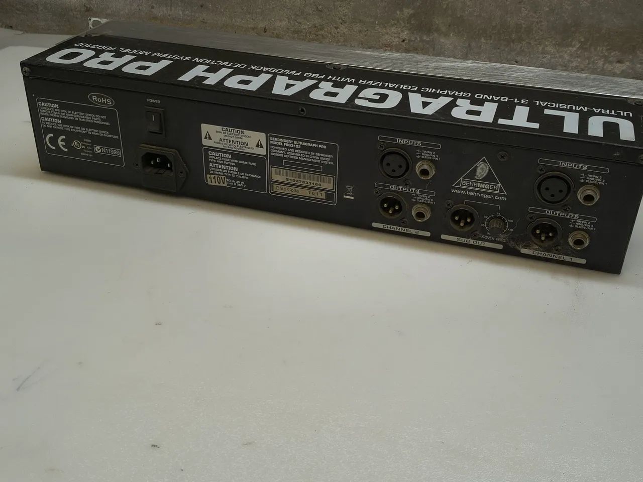 Equalizador ultragraph pro fbq3102 - Foto 2