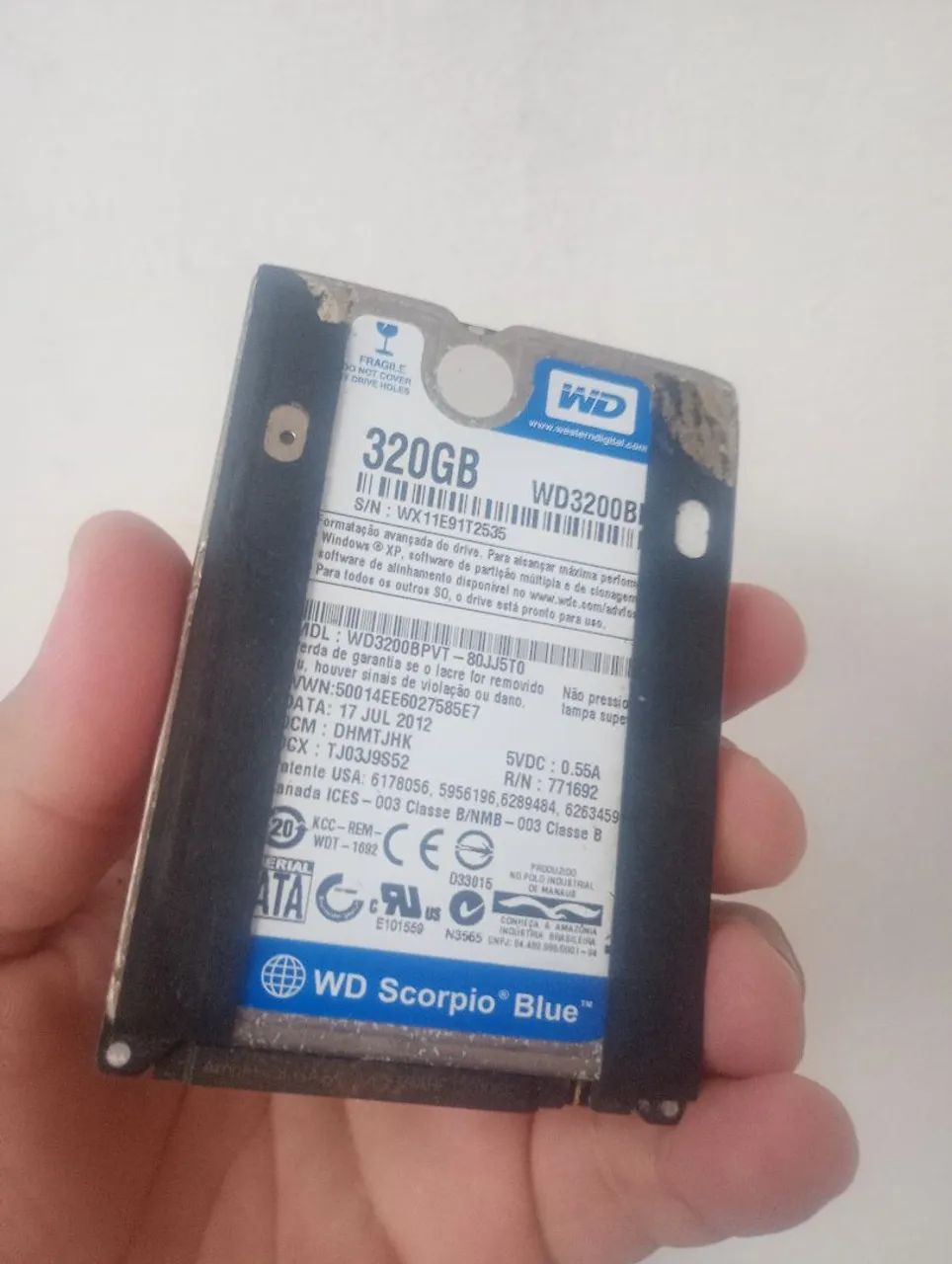 HD 320GB Saudável
