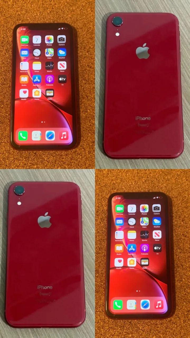 iPhone XR 128GB vermelho 
