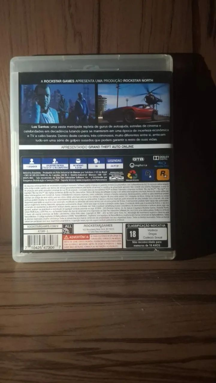GTA V Ps3 colecionador com mapa - Foto 2