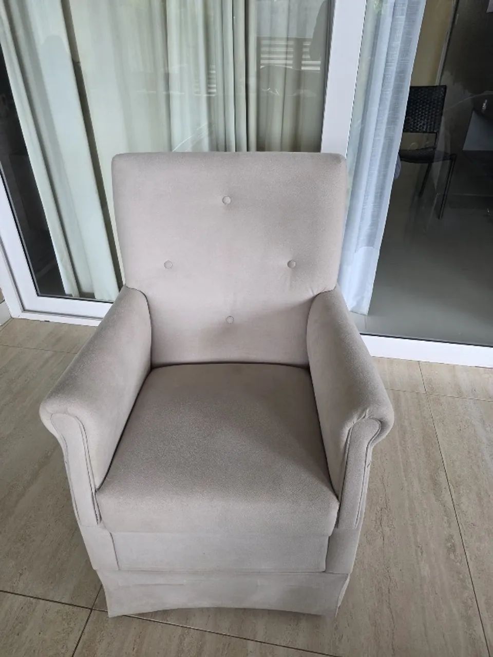 Cadeira e almofada de amamentar 