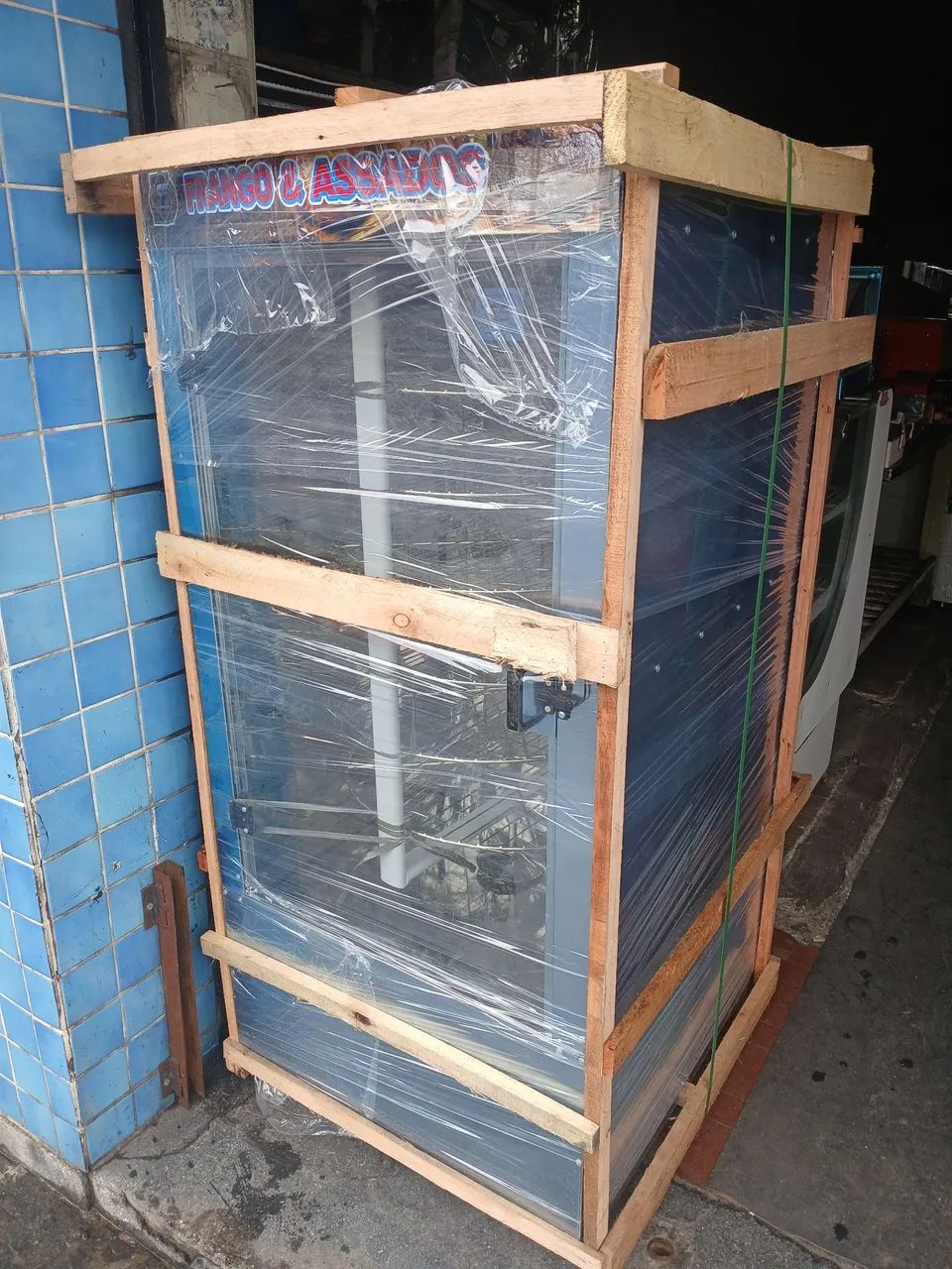 Máquina de frango giratória nova 