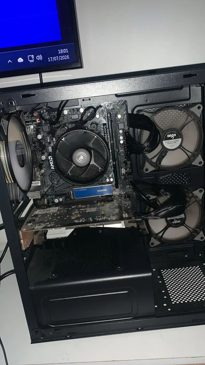 Vendo Pc Gamer ryzen 5600gt - Foto 2