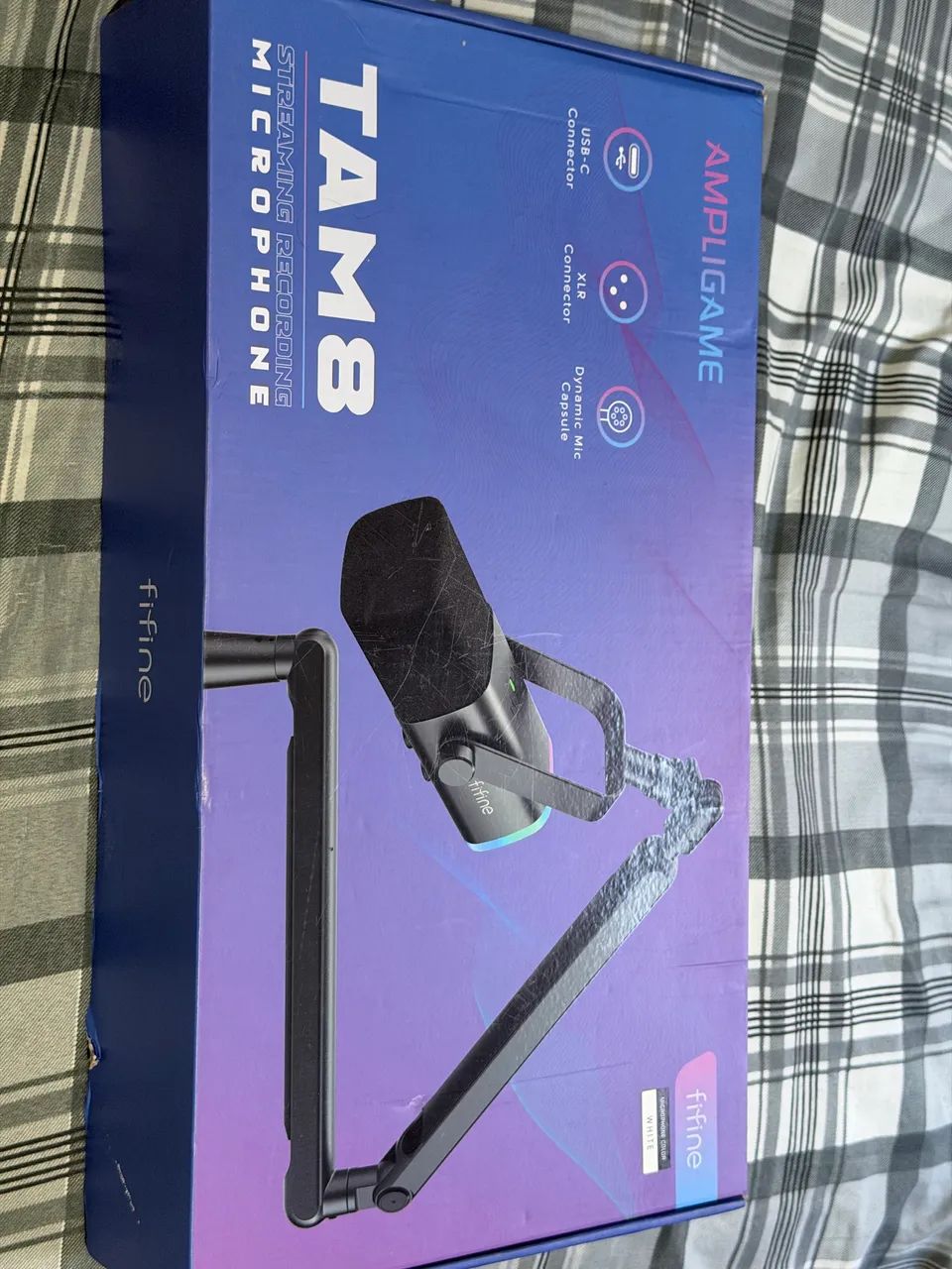 Microfone Gamer Streaming TAM8