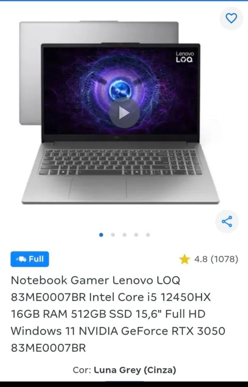 NOTBOOK GAMER - Foto 2