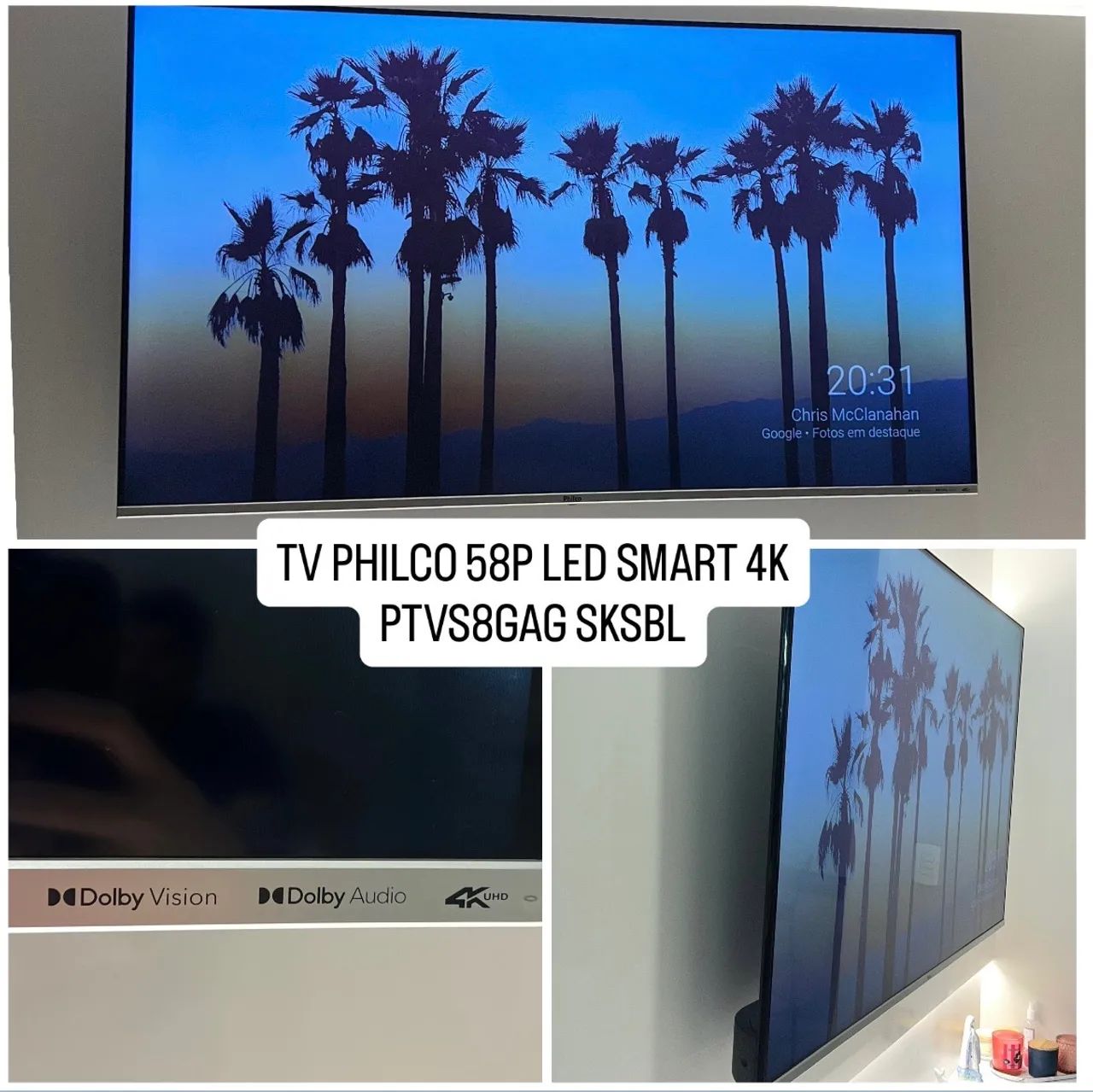 SMART TV PHILCO 58 - perfeito estado  - Foto 3