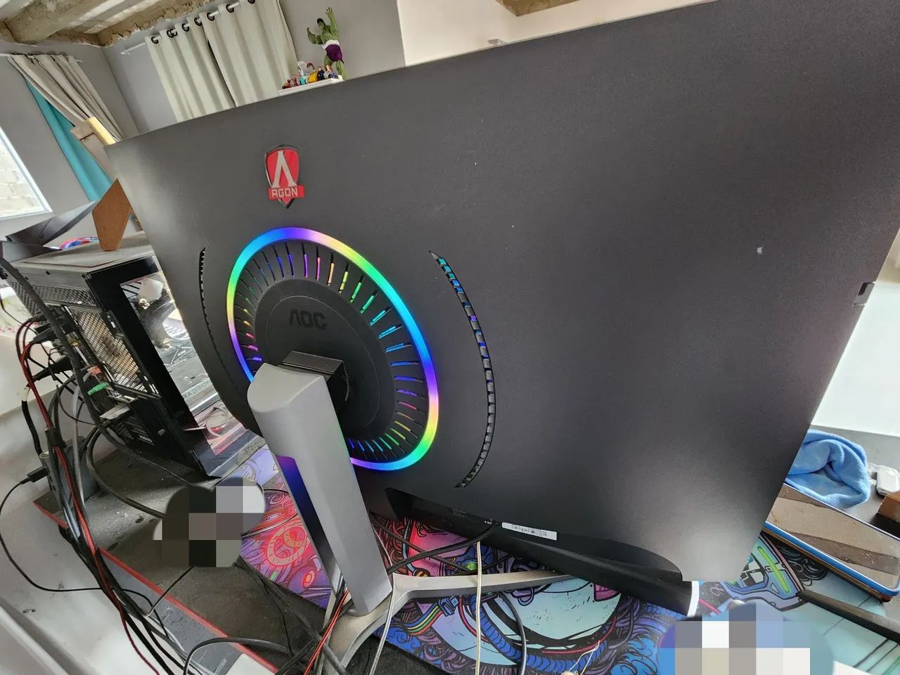 Monitor AOC Agon 32 polegadas FHD 165Hz - Foto 4