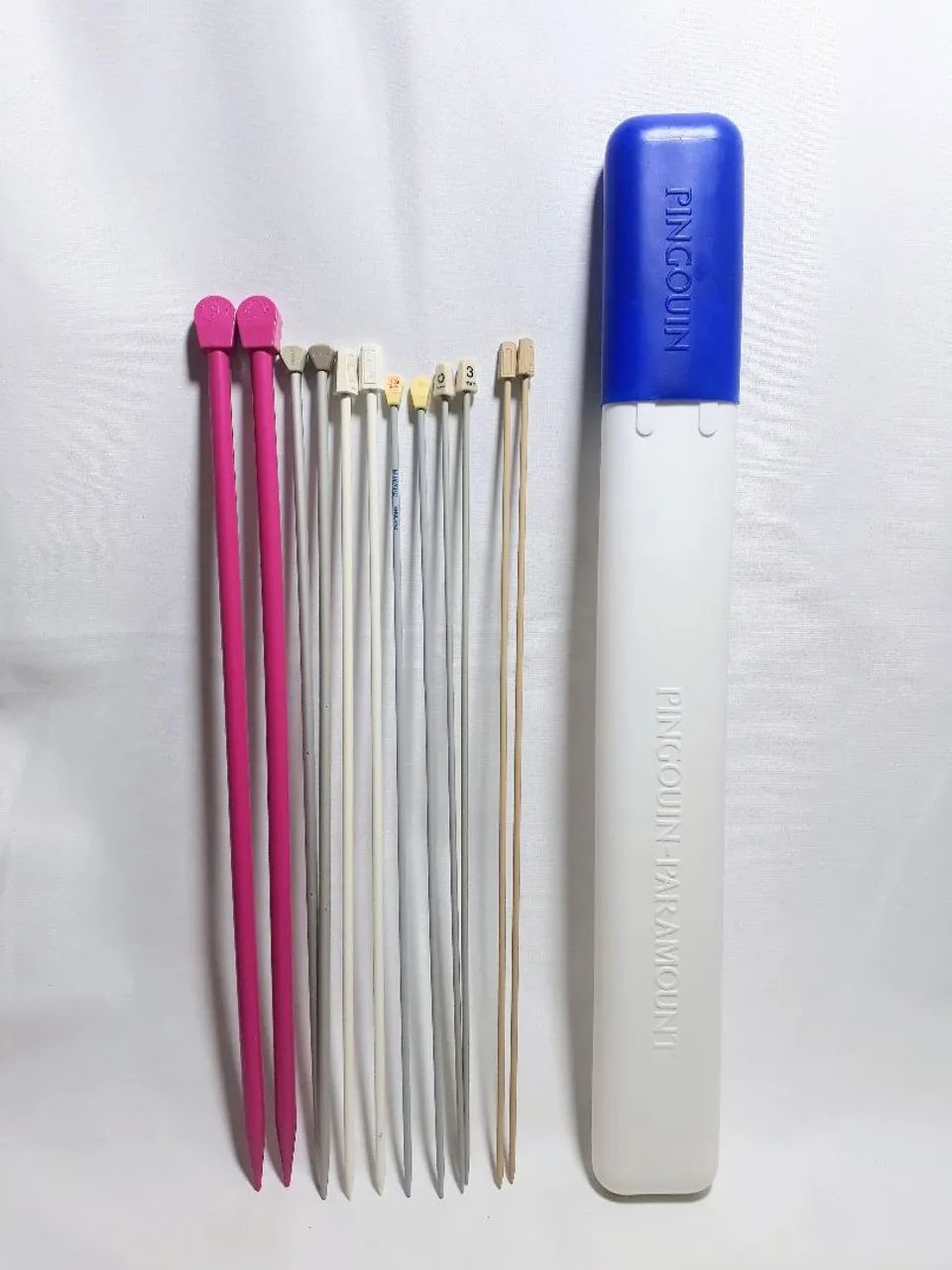 Kit 06 pares de agulhas de tricô  - Foto 4