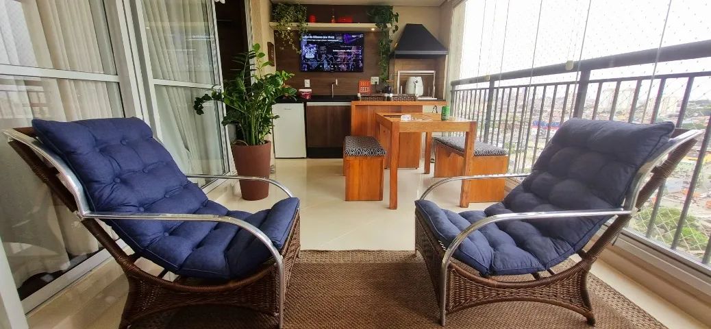 Conjunto de poltronas de fibra sintética (vime) em excelente estado! - Foto 2