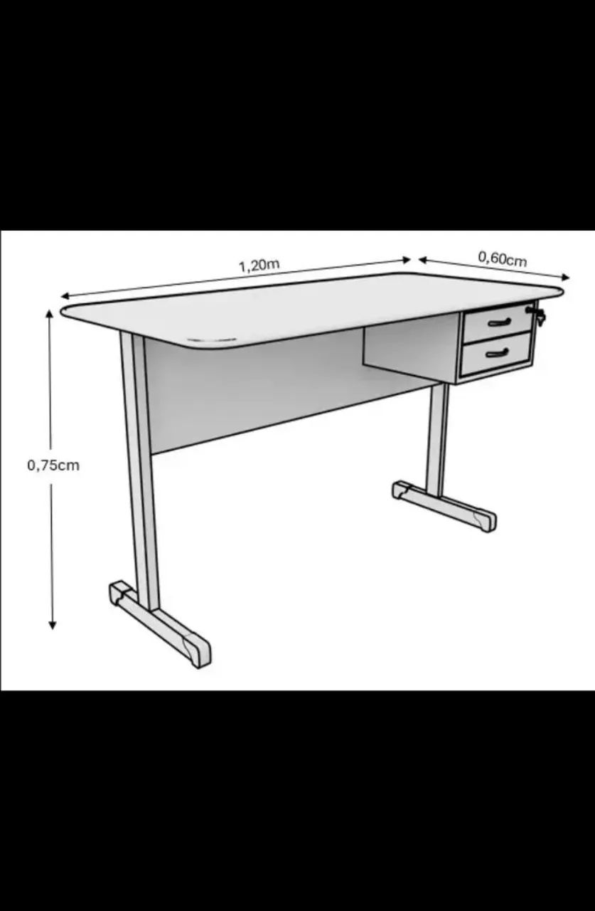 Mesa de escritório  - Foto 2