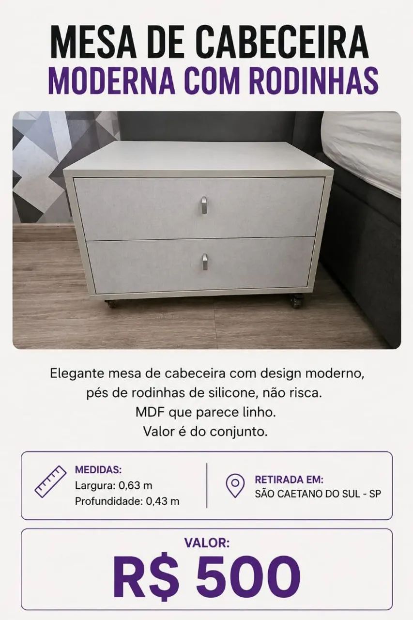 Mesa de cabeceira