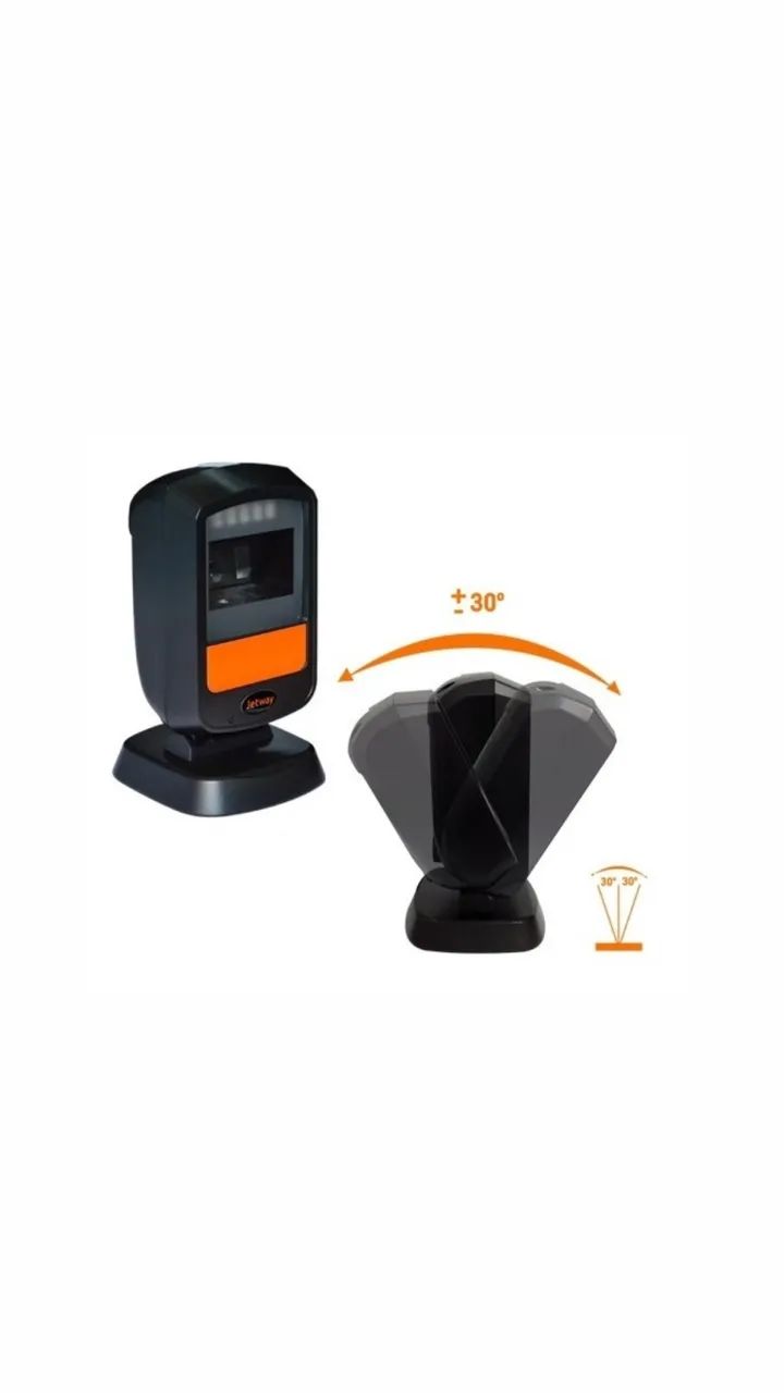 Leitor De Código De Barras Jetway Jl-500 1d 2d UsbTipo De Conector Do Cabo Usb - Foto 2